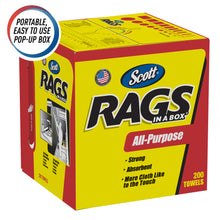 Load image into Gallery viewer, SCOTT RAGS ALL-PURPOSE PACK OF 8 boxes
