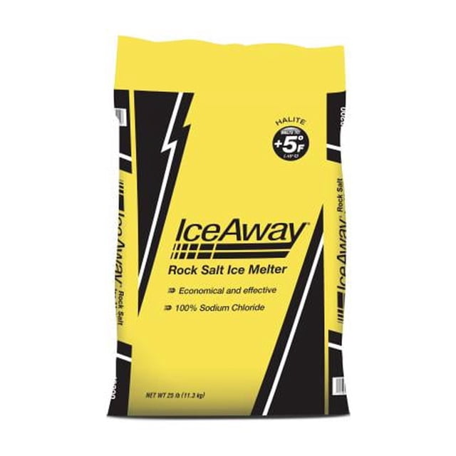 25 lb bag of rock salt halite ice melter, wholesale in New Jersey