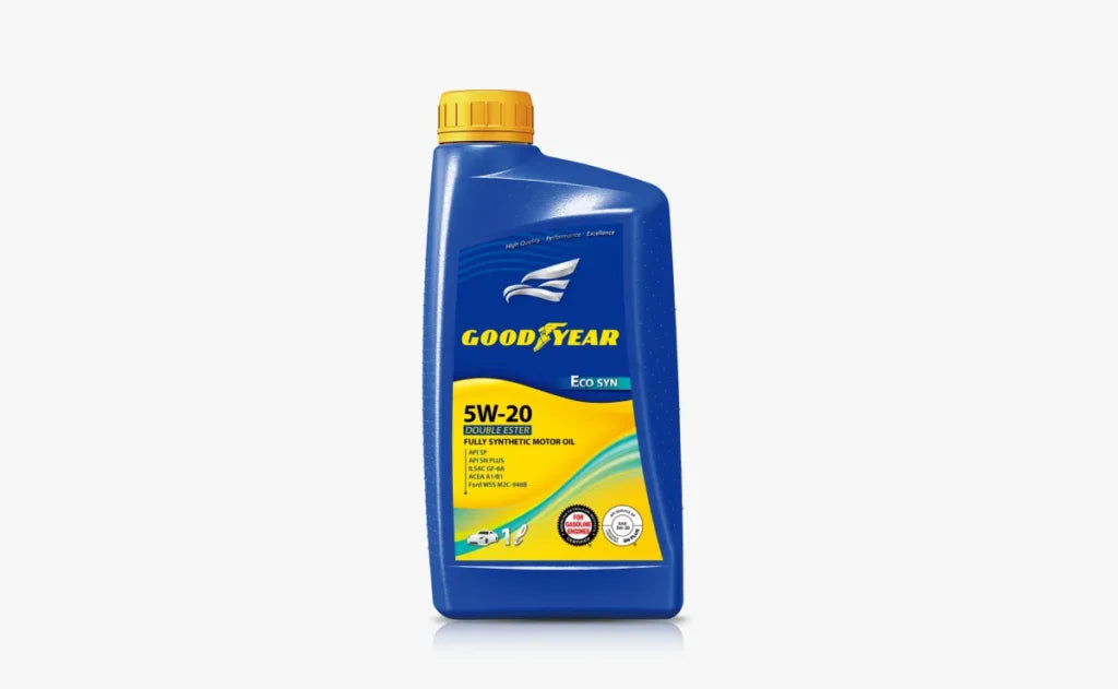 Goodyear Full Synthetic 5W-20 Motor Oil 1 Qt - Case of 12 (00015)