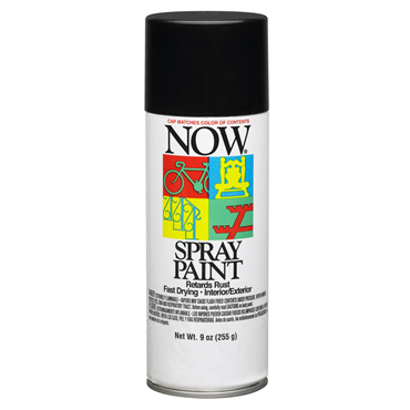 Krylon NOW Spray Paint Gloss Black 9 oz - I21213