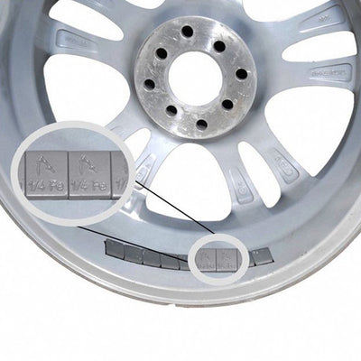 Coyote Stick-On Wheel Weights 1/4 oz - Box of 624 - 10005F