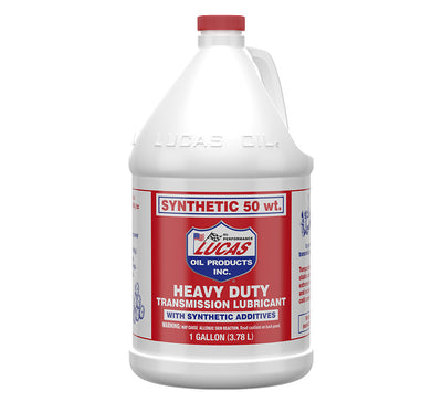 Lucas Oil Synthetic 50 WT (CD-50) Transmission Oil - 5 Gallon Pail
