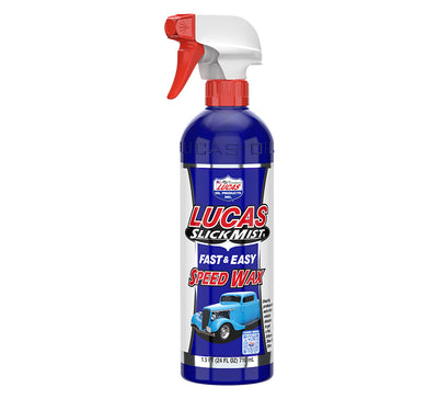 Lucas Oil 10160 Slick Mist Speed Wax 24 oz - Case of 12