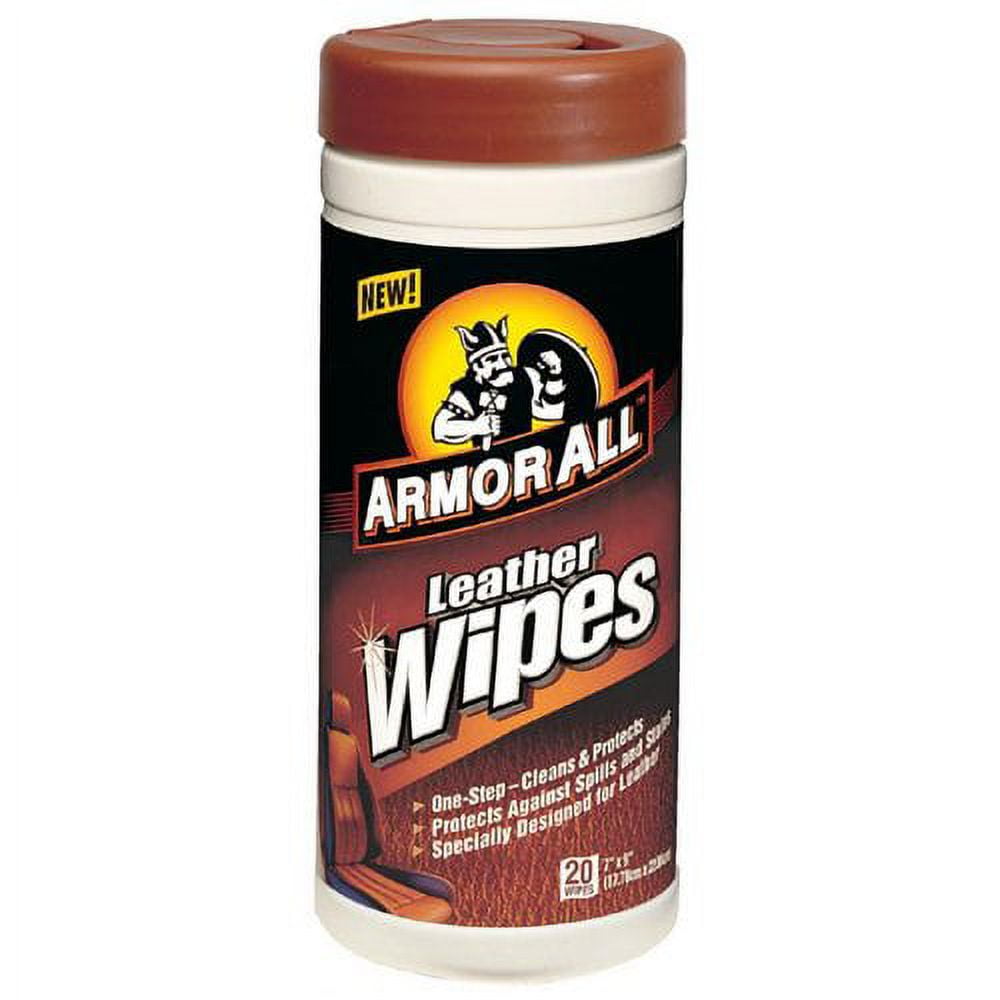 Armor All Leather Wipes (20 Count) - 10881