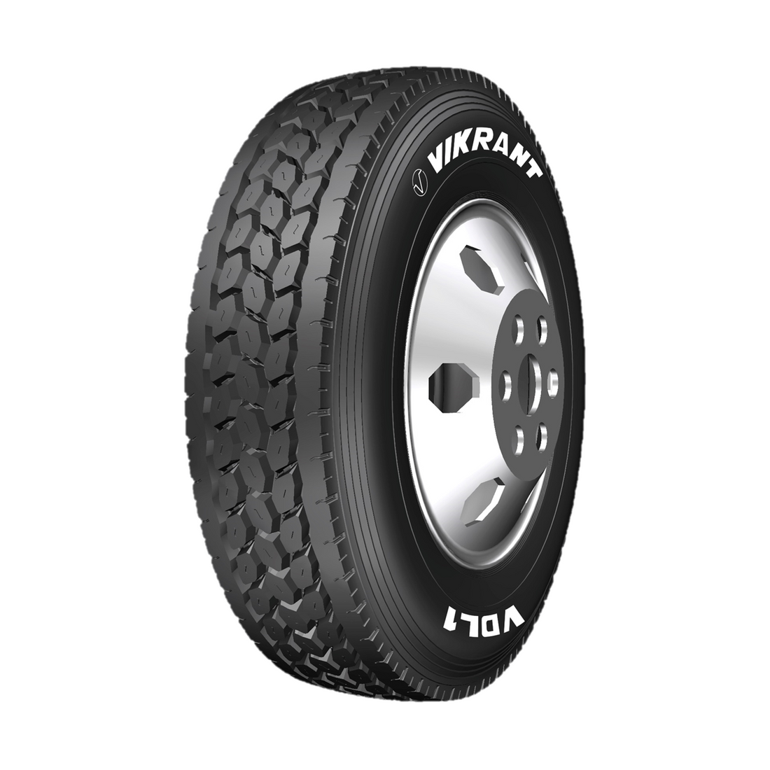 Vikrant VDL5 11R24.5 Drive Tire - 16 Ply Closed Shoulder