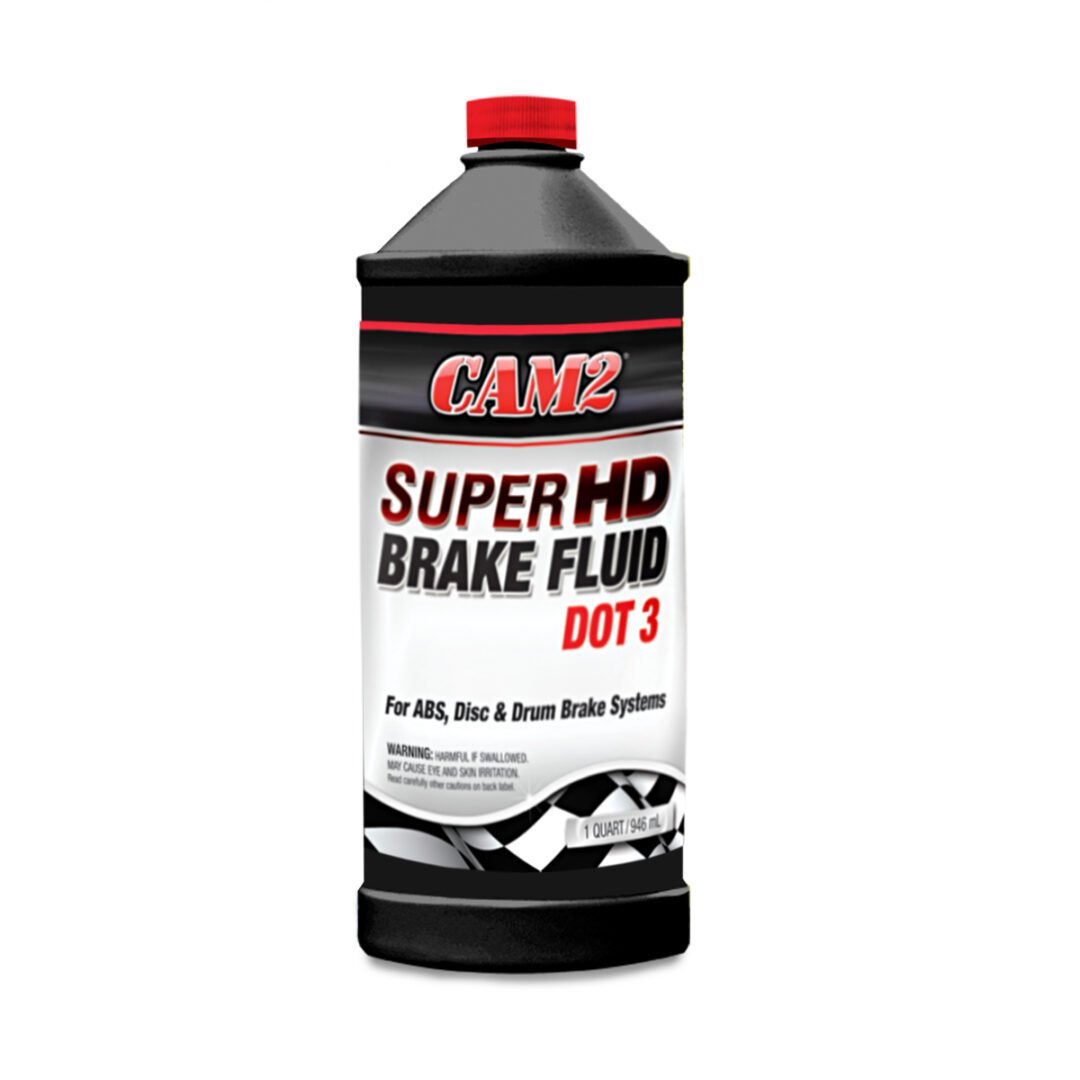 CAM2 Super HD DOT 3 Brake Fluid - Case of 12 x 12 oz