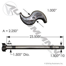 Automann 124.102324.01 Camshaft LH