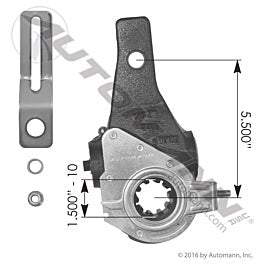 Automann 135.1034 Haldex Type Auto Slack Adjuster 5.5 in.