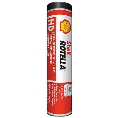 Shell Rotella HD Heavy Duty Red Grease 14.1 oz Cartridge - Case of 10