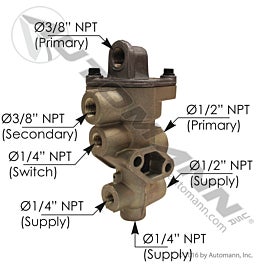 Automann 170.065706 TP3DC Type Tractor Protection Valve