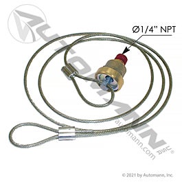 Automann 170.12105 Drain Valve w/60in Cable
