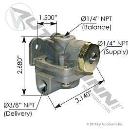 Automann 170.289714 Quick Release Valve QR1C Type