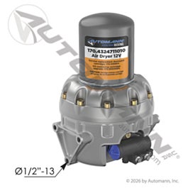 Automann 170.4324711010 Air Dryer Wabco Type 12V-100W