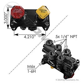 Automann 170.800522 MV3 Type Dash Control Module