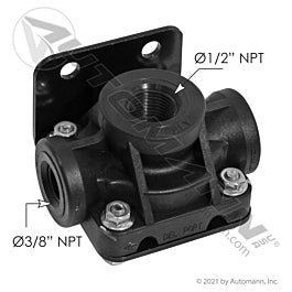 Automann 170.802745 QRN Type Quick Release Valve