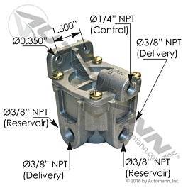 Automann 170.KN28500 RG2 Type Relay Valve