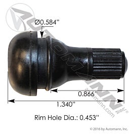 Automann 170.TR412 Valve Stem 0.866in Straight