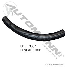 Automann 177.1001 Poly Split Loom 1in ID - 100FT Roll