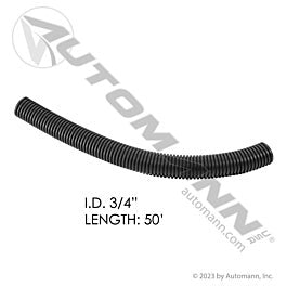 Automann 177.1034-50P Poly Split Loom 3/4in ID - 50ft Length