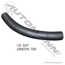 Automann 177.1034 Poly Split Loom 3/4in ID - 100FT Roll