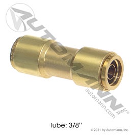 Automann 177.13B626 Brass PLC Union 3/8 X 3/8 in. Tube OD