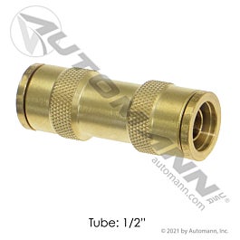 Automann 177.13B628 Brass PLC Union 1/2 X 1/2 in. Tube OD.