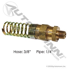 Automann 177.16936B Hose Coupling w/Spring 3/8IN x 1/4NPT