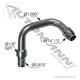 Automann 177.3011 Air Fitting RH Kenworth