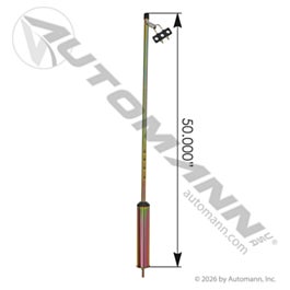 Automann 177.3025 Pogo Stick Zinc Dichromate 50in