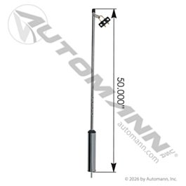 Automann 177.3027 Pogo Stick Chrome 50in