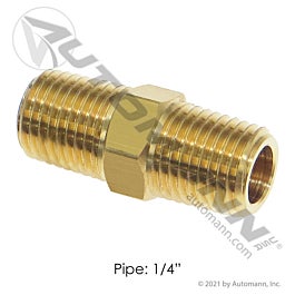 Automann 177.9122B Hex Nipple 1/4NPT