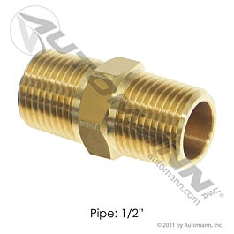 Automann 177.9122D Hex Nipple 1/2NPT