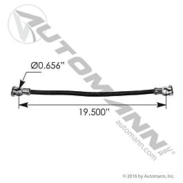 Automann 178.2003BK Cable Batt JMPR STR 2/0 19in Black
