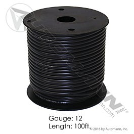 Automann 178.2112BK Wire Primary 12 GA 100FT Black