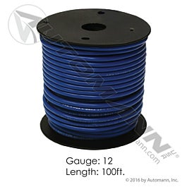 Automann 178.2112BU Wire Primary 12 GA 100FT Blue