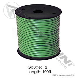 Automann 178.2112GN Wire Primary 12 GA 100FT Green