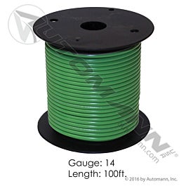 Automann 178.2114GN Wire Primary 14 GA 100FT Green