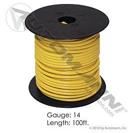 Automann 178.2114YW Wire Primary 14 GA 100FT Yellow