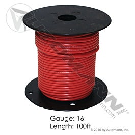 Automann 178.2116RD Wire Primary 16 GA 100FT Red