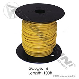 Automann 178.2116YW Wire Primary 16 GA 100FT Yellow
