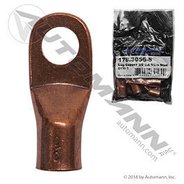 Automann 178.3056-5 Lug Copper 3/0 GA 1/2in Stud - 5pk