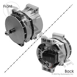 Automann 178.555-160AP Alternator 160 AMP Pad Mount