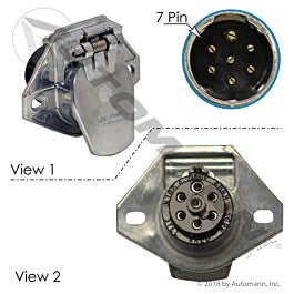 Automann 179.1017 Trailer Socket 7 Pin