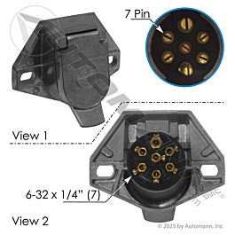 Automann 179.1017HD Socket Heavy Duty 7 Pin