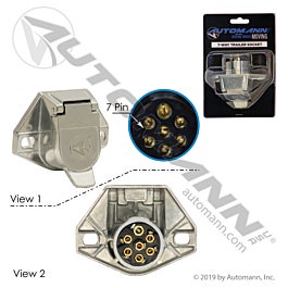 Automann 179.1017HDX-BP Socket 7 Pin HD Premium Blister Pack