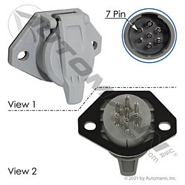 Automann 179.1036 Socket 7 Way Split Pins Nylon