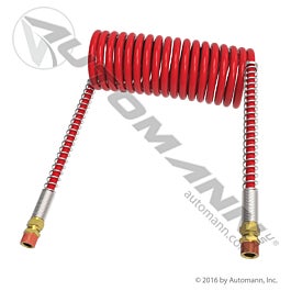 Automann 179.3001.12 Single Air Coil 12FT Red