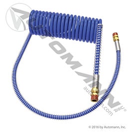 Automann 179.3007.15-40 Single Blue Air Coil 15FT W/40in Lead