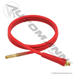 Automann 179.3040.135R Rubber Air Line Red Emergency 13.5ft