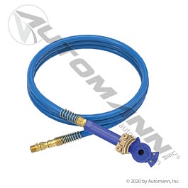 Automann 179.3041.135B Rubber Air Line Blue Service 13.5ft